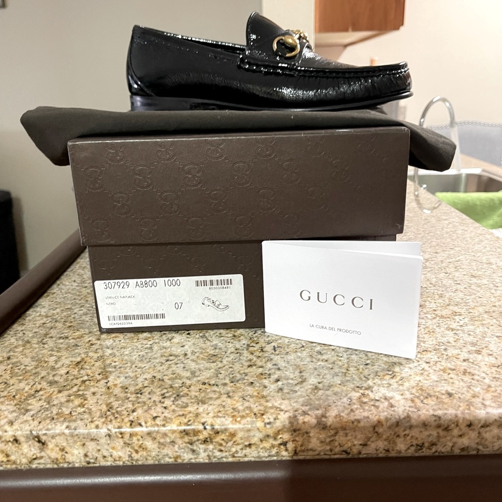 Mens Gucci Vernice Naplack